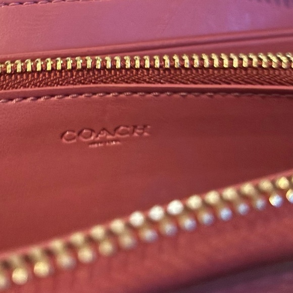 Coach vintage Pink Leather Wallet - Picture 6 of 6